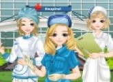 لعبة تلبيس الممرضات للبنات الحقيقية اونلاين