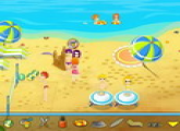 لعبة شاطئ المرح للبنات فلاش 2014