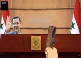 لعبة ضرب بشار الأسد بالحذاء 2014 اونلاين