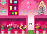 لعبة متجر زهور باربي للبنات 2014